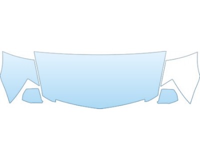 PAINT PROTECTION KIT - 2010 CADILLAC CTS V SEDAN HOOD FENDERS MIRRORS KIT - PRECUT PPF CLEAR BRA WRAP