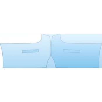 PAINT PROTECTION KIT - 2010 CADILLAC CTS V SEDAN SPLASH KIT - PRECUT PPF CLEAR BRA WRAP