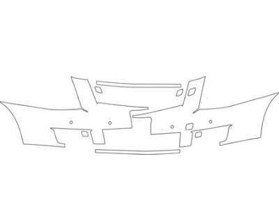 2010 CADILLAC SRX EXT  Bumper(with Washers And Sensors) Kit