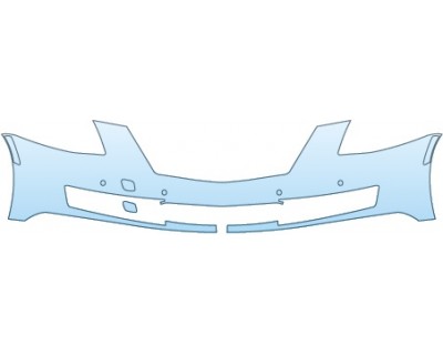 PAINT PROTECTION KIT - 2014 CADILLAC ELR COUPE  BUMPER (LESS SEAMS) - PRECUT PPF CLEAR BRA WRAP