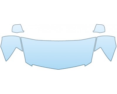 PAINT PROTECTION KIT - 2014 CADILLAC CTS COUPE  HOOD FENDERS MIRRORS - PRECUT PPF CLEAR BRA WRAP