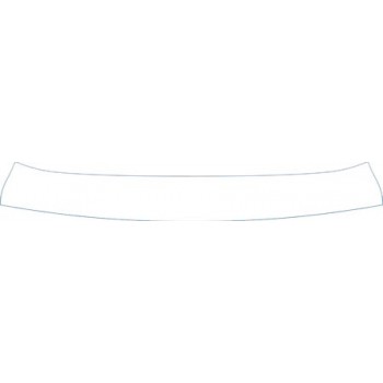 PAINT PROTECTION KIT - 2012 CHRYSLER 200 LX  REAR BUMPER DECK KIT - PRECUT PPF CLEAR BRA WRAP