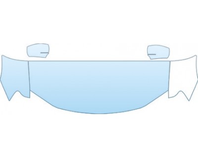 PAINT PROTECTION KIT - 2011 CHRYSLER 300 C  HOOD FENDER MIRRORS KIT - PRECUT PPF CLEAR BRA WRAP