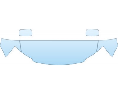 PAINT PROTECTION KIT - 2013 CHRYSLER TOWN &AMP; COUNTRY TOURING  HOOD FENDERS MIRRORS KIT - PRECUT PPF CLEAR BRA WRAP