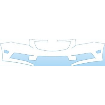 PAINT PROTECTION KIT - 2013 CHEVROLET CRUZE 2LS  BUMPER WITHOUT RS PACKAGE KIT - PRECUT PPF CLEAR BRA WRAP