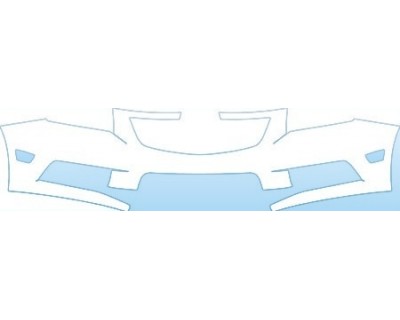 PAINT PROTECTION KIT - 2013 CHEVROLET CRUZE 2LS  BUMPER WITHOUT RS PACKAGE KIT - PRECUT PPF CLEAR BRA WRAP