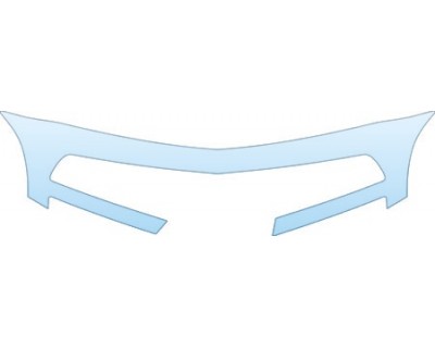 PAINT PROTECTION KIT - 2013 CHEVROLET MALIBU ECO  BUMPER(18 INCH) KIT - PRECUT PPF CLEAR BRA WRAP