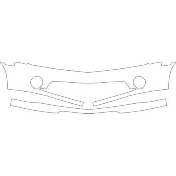 2010 CHEVROLET CAMARO RS  Lower Bumper (with Body ) Kit