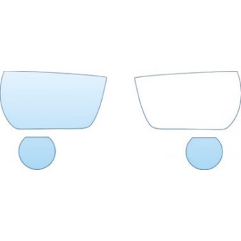 PAINT PROTECTION KIT - 2013 CHEVROLET CAMARO ZL1  HEADLIGHTS FOG LIGHTS KIT - PRECUT PPF CLEAR BRA WRAP