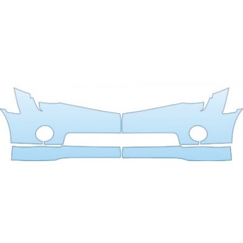 PAINT PROTECTION KIT - 2012 CHEVROLET CAMARO SS  LOWER BUMPER KIT - PRECUT PPF CLEAR BRA WRAP