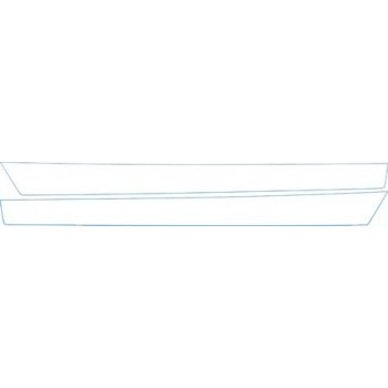 PAINT PROTECTION KIT - 2005 CHEVROLET CORVETTE CONVERTIBLE DOORS KIT - PRECUT PPF CLEAR BRA WRAP