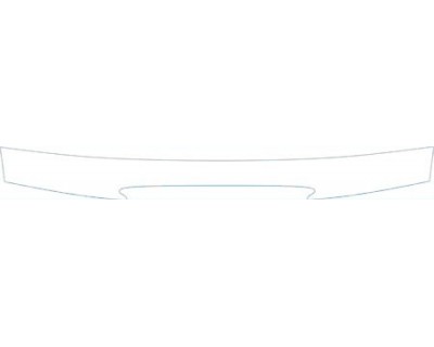 PAINT PROTECTION KIT - 2012 CHEVROLET CORVETTE CONVERTIBLE  REAR BUMPER DECK KIT - PRECUT PPF CLEAR BRA WRAP
