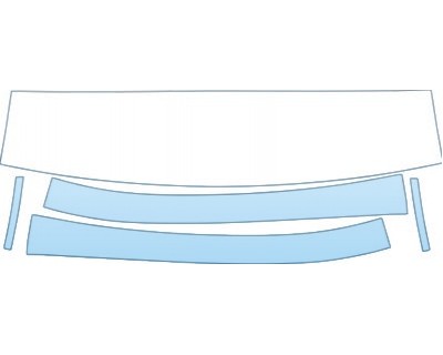 PAINT PROTECTION KIT - 2013 CHEVROLET IMPALA LT  ROOF A-PILLAR KIT - PRECUT PPF CLEAR BRA WRAP