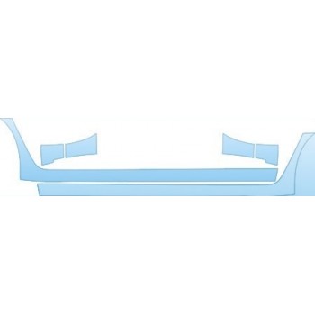 PAINT PROTECTION KIT - 2013 CHEVROLET IMPALA LT  ROCKERS KIT - PRECUT PPF CLEAR BRA WRAP