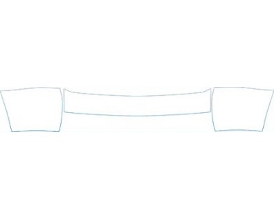 PAINT PROTECTION KIT - 2008 CHEVROLET SILVERADO 1500 LS REGULAR CAB BUMPER KIT - PRECUT PPF CLEAR BRA WRAP