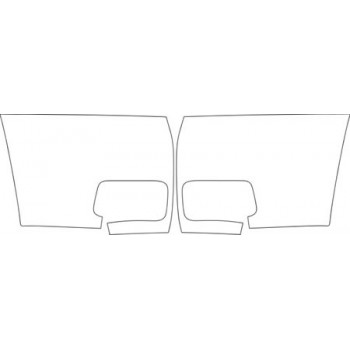 2011 CHEVROLET SILVERADO 1500 LTZ EXTENDED CAB Bumper With Fog Lights (center Chrome) Kit