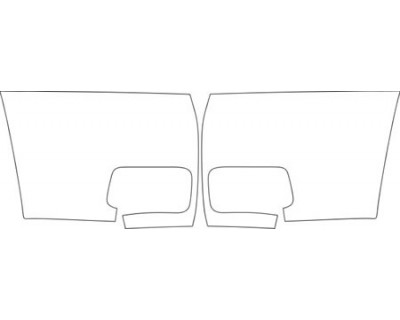 2008 CHEVROLET SILVERADO 1500 LTZ EXTENDED CAB Bumper With Fog Lights (center Chrome) Kit