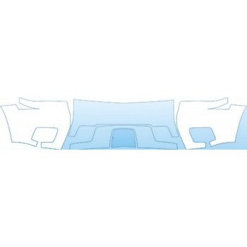 PAINT PROTECTION KIT - 2009 CHEVROLET SUBURBAN Z71 BUMPER KIT - PRECUT PPF CLEAR BRA WRAP