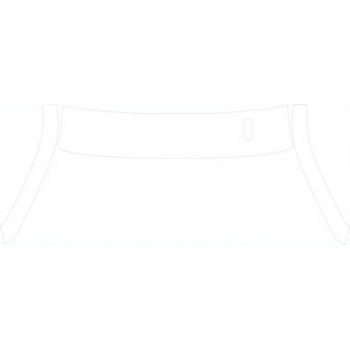 PAINT PROTECTION KIT - 2013 CHEVROLET SUBURBAN LS  ROOF A-PILLAR (WITH ANTENNA CUT OUT) KIT - PRECUT PPF CLEAR BRA WRAP