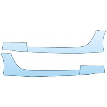 PAINT PROTECTION KIT - 2015 CHEVROLET CORVETTE STINGRAY  ROCKERS - PRECUT PPF CLEAR BRA WRAP