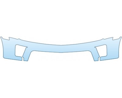PAINT PROTECTION KIT - 2014 CHEVROLET CAMARO ZL1  LOWER BUMPER - PRECUT PPF CLEAR BRA WRAP