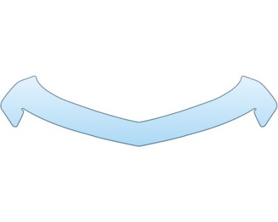 PAINT PROTECTION KIT - 2014 CHEVROLET CAMARO ZL1  UPPER BUMPER - PRECUT PPF CLEAR BRA WRAP