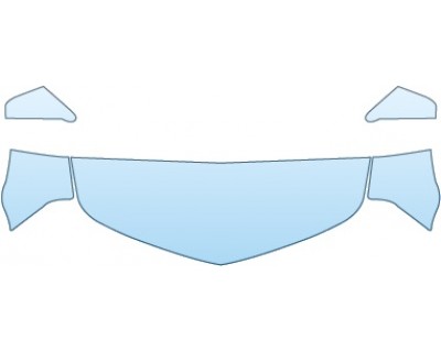 PAINT PROTECTION KIT - 2014 CHEVROLET CAMARO RS  HOOD FENDERS MIRRORS - PRECUT PPF CLEAR BRA WRAP