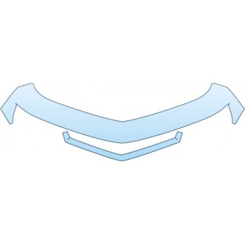Precut PPF Kit – Clear Bra Paint Protection Film PAINT PROTECTION KIT - 2015 CHEVROLET CAMARO Z28  UPPER BUMPER - PRECUT PPF CLEAR BRA WRAP