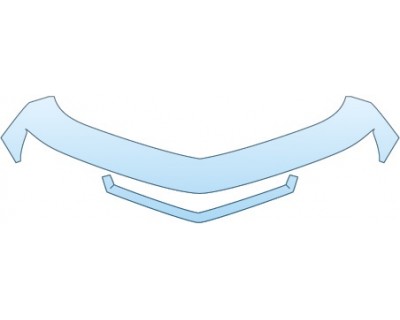 Precut PPF Kit – Clear Bra Paint Protection Film PAINT PROTECTION KIT - 2015 CHEVROLET CAMARO Z28  UPPER BUMPER - PRECUT PPF CLEAR BRA WRAP