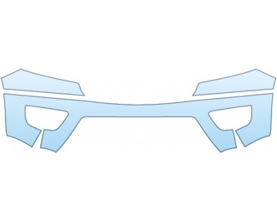 PAINT PROTECTION KIT - 2015 CHEVROLET COLORADO BASE  BUMPER - PRECUT PPF CLEAR BRA WRAP
