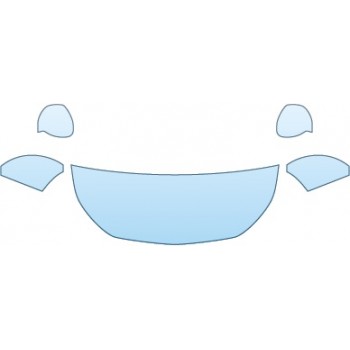 Precut PPF Kit – Clear Bra Paint Protection Film PAINT PROTECTION KIT - 2015 CHEVROLET CITY EXPRESS LT HOOD FENDERS MIRRORS (24 INCH) - PRECUT PPF CLEAR BRA WRAP