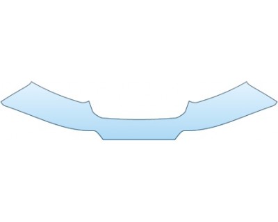 PAINT PROTECTION KIT - 2015 CHEVROLET CITY EXPRESS LS  UPPER BUMPER - PRECUT PPF CLEAR BRA WRAP
