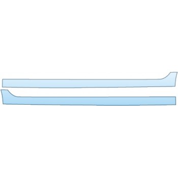 PAINT PROTECTION KIT - 2015 CHEVROLET SS LS  ROCKERS - PRECUT PPF CLEAR BRA WRAP
