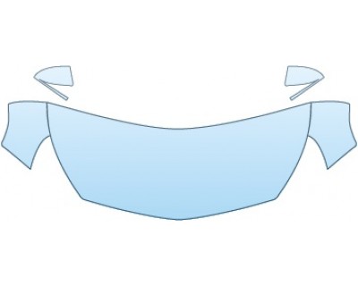 PAINT PROTECTION KIT - 2014 CHEVROLET MALIBU 1LTZ  HOOD FENDERS MIRRORS (30 INCH) - PRECUT PPF CLEAR BRA WRAP