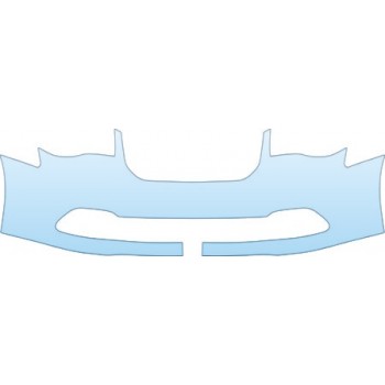 PAINT PROTECTION KIT - 2012 DODGE GRAND CARAVAN MAINSTREET  BUMPER KIT - PRECUT PPF CLEAR BRA WRAP