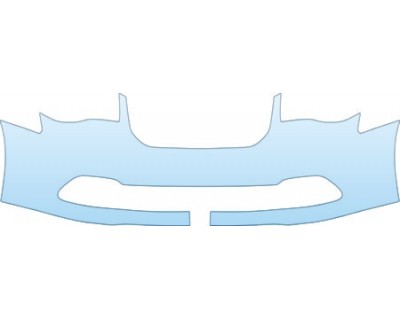 PAINT PROTECTION KIT - 2012 DODGE GRAND CARAVAN MAINSTREET  BUMPER KIT - PRECUT PPF CLEAR BRA WRAP