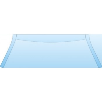 PAINT PROTECTION KIT - 2012 DODGE GRAND CARAVAN EXPRESS  ROOF A-PILLARS KIT - PRECUT PPF CLEAR BRA WRAP