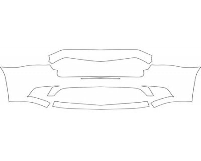 2012 DODGE CHARGER SE  Bumper(with Upper Facia) Kit