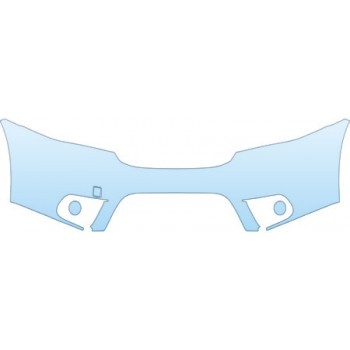 PAINT PROTECTION KIT - 2012 DODGE JOURNEY SE  BUMPER KIT - PRECUT PPF CLEAR BRA WRAP