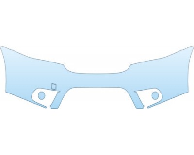 PAINT PROTECTION KIT - 2011 DODGE JOURNEY MAINSTREET  BUMPER KIT - PRECUT PPF CLEAR BRA WRAP