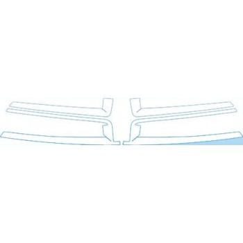 Precut PPF Kit – Clear Bra Paint Protection Film PAINT PROTECTION KIT - 2012 DODGE CHARGER SRT8 SRT8 GRILLE KIT - PRECUT PPF CLEAR BRA WRAP