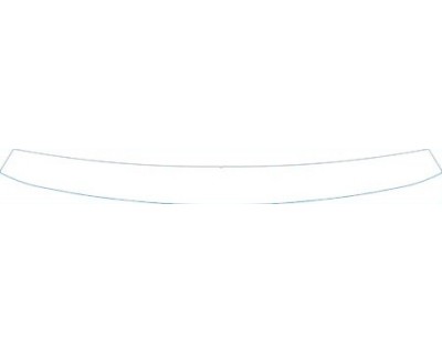 PAINT PROTECTION KIT - 2013 DODGE DART SE  REAR BUMPER DECK KIT - PRECUT PPF CLEAR BRA WRAP