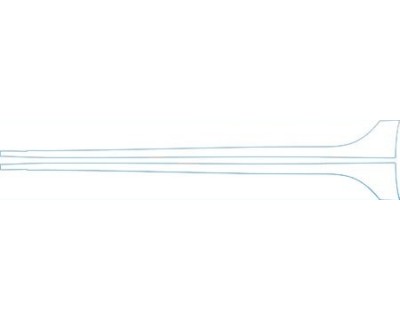 PAINT PROTECTION KIT - 2013 DODGE DART SE  ROCKERS KIT - PRECUT PPF CLEAR BRA WRAP