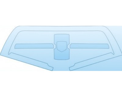 PAINT PROTECTION KIT - 2013 DODGE RAM OUTDOORSMAN 2500 GRILLE KIT - PRECUT PPF CLEAR BRA WRAP