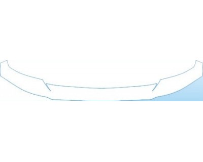 PAINT PROTECTION KIT - 2013 DODGE RAM HFE 1500 BASE BUMPER KIT - PRECUT PPF CLEAR BRA WRAP