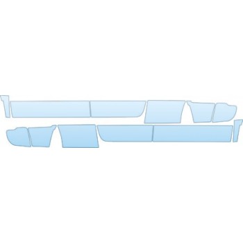 Precut PPF Kit – Clear Bra Paint Protection Film PAINT PROTECTION KIT - 2013 DODGE RAM LONE STAR 1500 QUAD CAB DOORS(QUAD CAB) KIT - PRECUT PPF CLEAR BRA WRAP