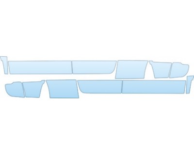 Precut PPF Kit – Clear Bra Paint Protection Film PAINT PROTECTION KIT - 2013 DODGE RAM HFE 1500 QUAD CAB DOORS(QUAD CAB) KIT - PRECUT PPF CLEAR BRA WRAP