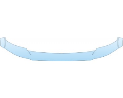 PAINT PROTECTION KIT - 2013 DODGE RAM LARAMIE LONGHORN 1500 CREW CAB UPPER BUMPER(WITH FENDER FLARES; LARAMIE LARAMIE LONGHORN OUTDOORSMAN) KIT - PRECUT PPF CLEAR BRA WRAP