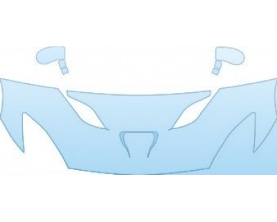 PAINT PROTECTION KIT - 2013 DODGE VIPER SRT GTS HOOD FENDER MIRRORS KIT - PRECUT PPF CLEAR BRA WRAP