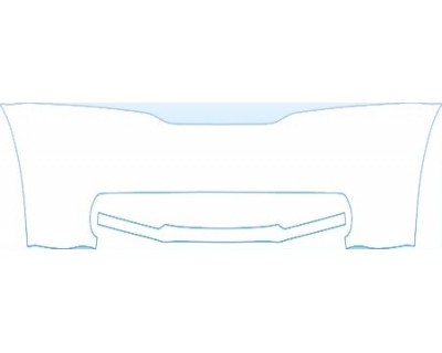PAINT PROTECTION KIT - 2010 DODGE AVENGER SE  BUMPER KIT - PRECUT PPF CLEAR BRA WRAP